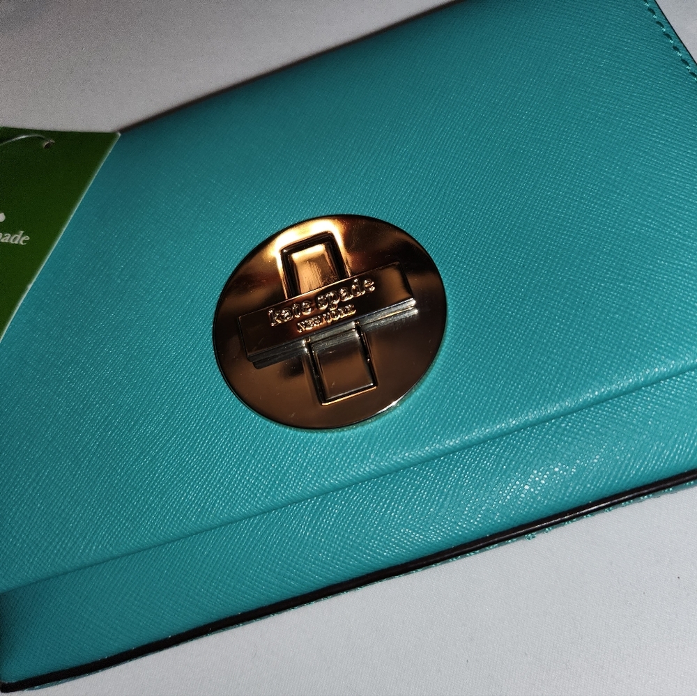 Kate Spade Newbury Lane Crossbody in Dusty Emerald